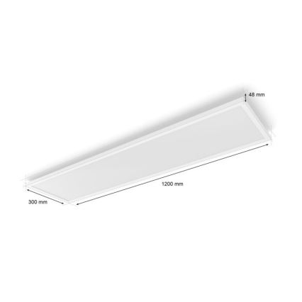 Philips - LED RGB Himmennyspaneeli Hue White And Color Ambiance LED/60W/230V 2000-6500K