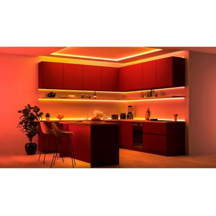 Philips - LED RGBIC himmennettävä valonauha SMART STRIP 2x5m LED/21W/230V 2700-6500K Wi-Fi