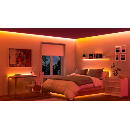 Philips - LED RGBIC himmennettävä valonauha SMART STRIP 2x5m LED/21W/230V 2700-6500K Wi-Fi