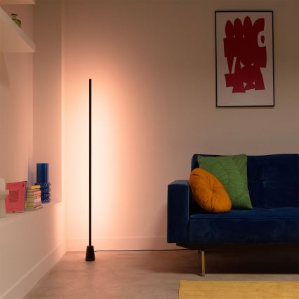 Philips - LED RGBIC himmennettävä lattiavalaisin GRADIENT LED/9,7W/230V 2200-6500K Wi-Fi