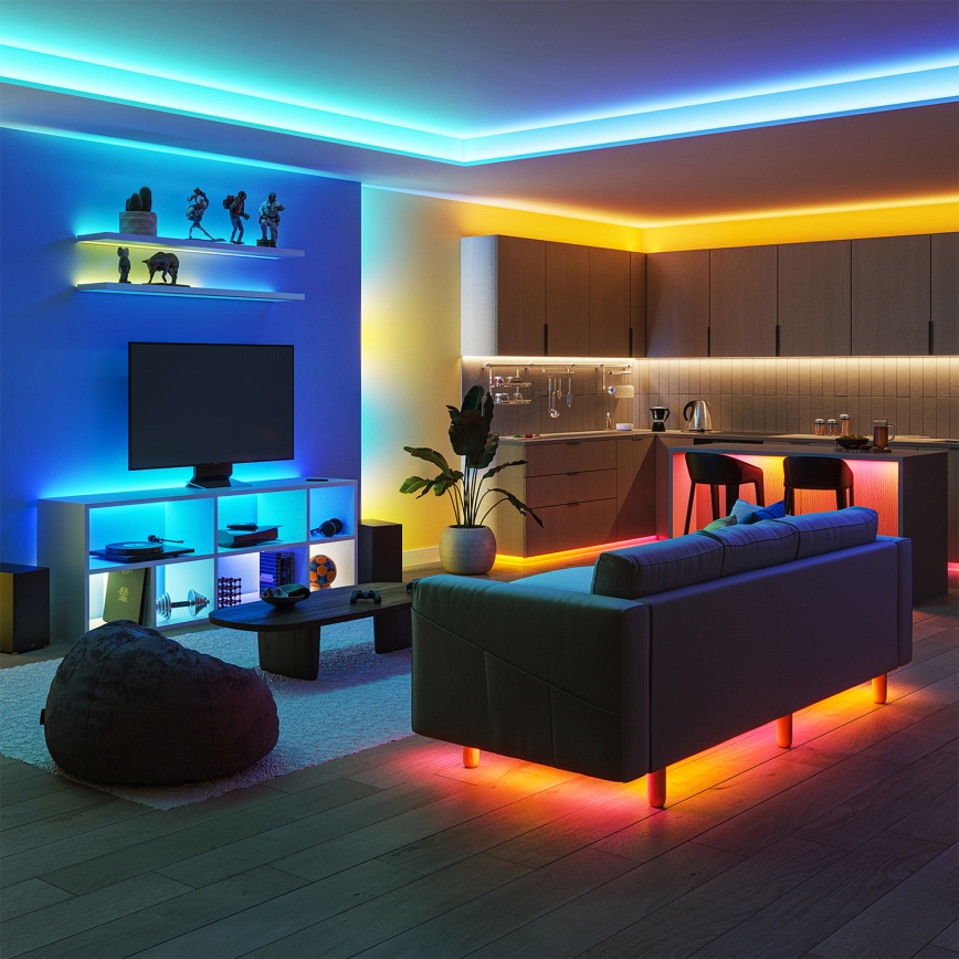 Philips - LED RGBIC himennettävä nauha SMART STRIP 3m LED/13W/230V 2700-6500K Wi-Fi