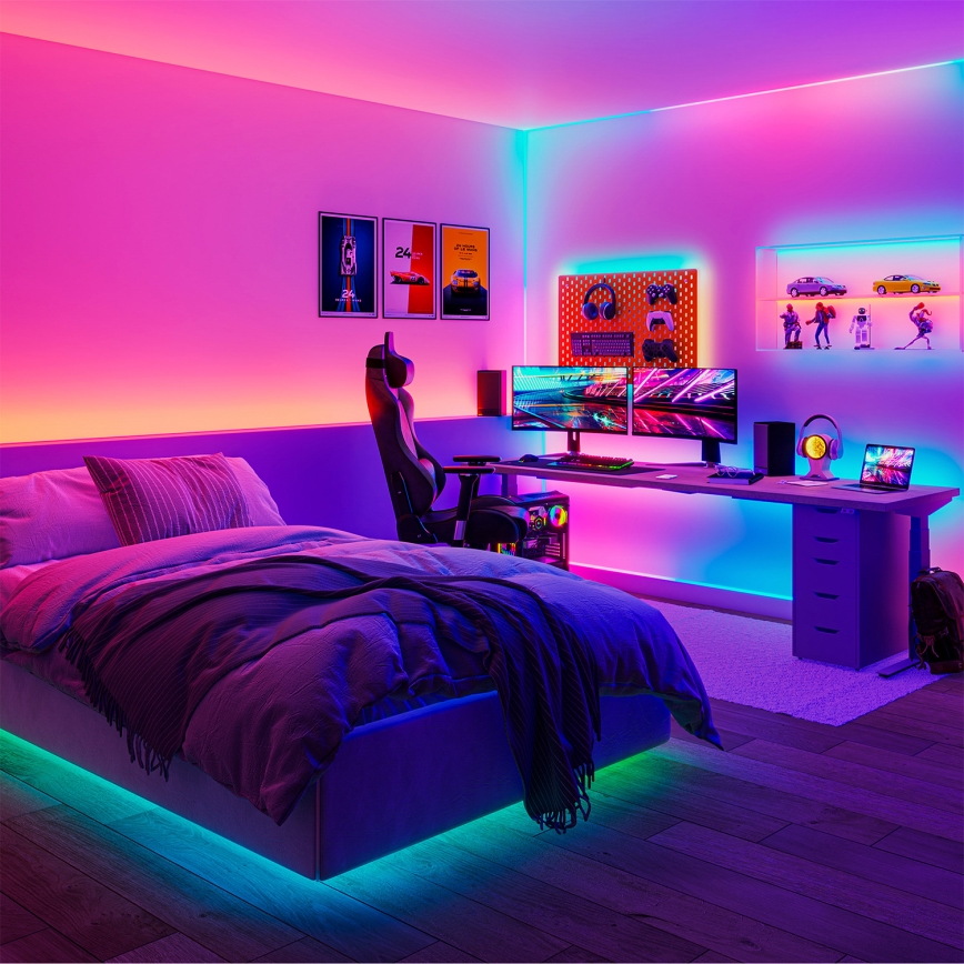 Philips - LED RGBIC himennettävä nauha SMART STRIP 3m LED/13W/230V 2700-6500K Wi-Fi