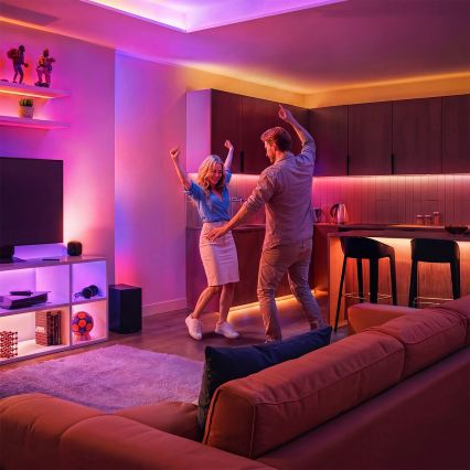 Philips - LED RGBIC himennettävä nauha SMART STRIP 3m LED/13W/230V 2700-6500K Wi-Fi