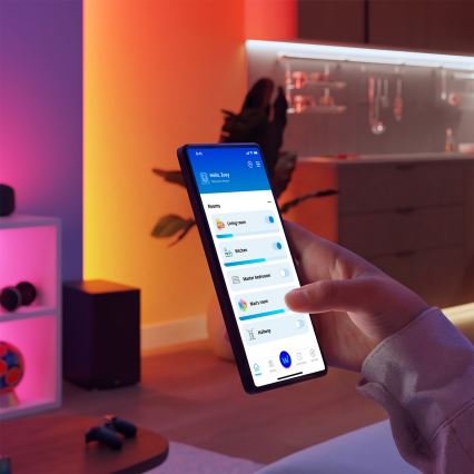 Philips - LED RGBIC himennettävä nauha SMART STRIP 3m LED/13W/230V 2700-6500K Wi-Fi