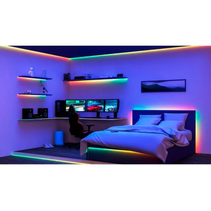 Philips - LED RGBIC himmennettävä nauha SMART STRIP 4m LED/12W/230V 2700-6500K Wi-Fi