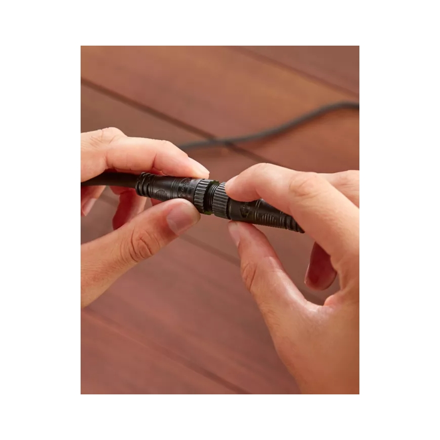 Philips - LED RGBW Himennettävä ulkovaloketju Hue FESTAVIA 30xLED 21m IP65