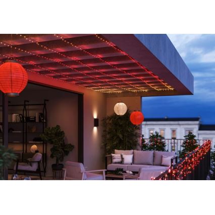 Philips - LED RGBW himmennettävä ulkovaloketju HUE White and Color Ambiance 500xLED 44,4 m 2000-6500K IP54