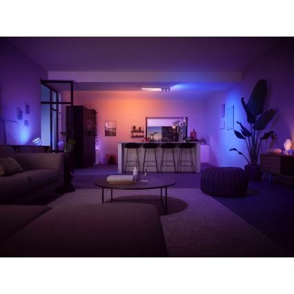 Philips - LED RGBW himmennettävä Hue CENTRIS kohdevalaisin 3xGU10/4,2W/230V + LED/11W 2000-6500K