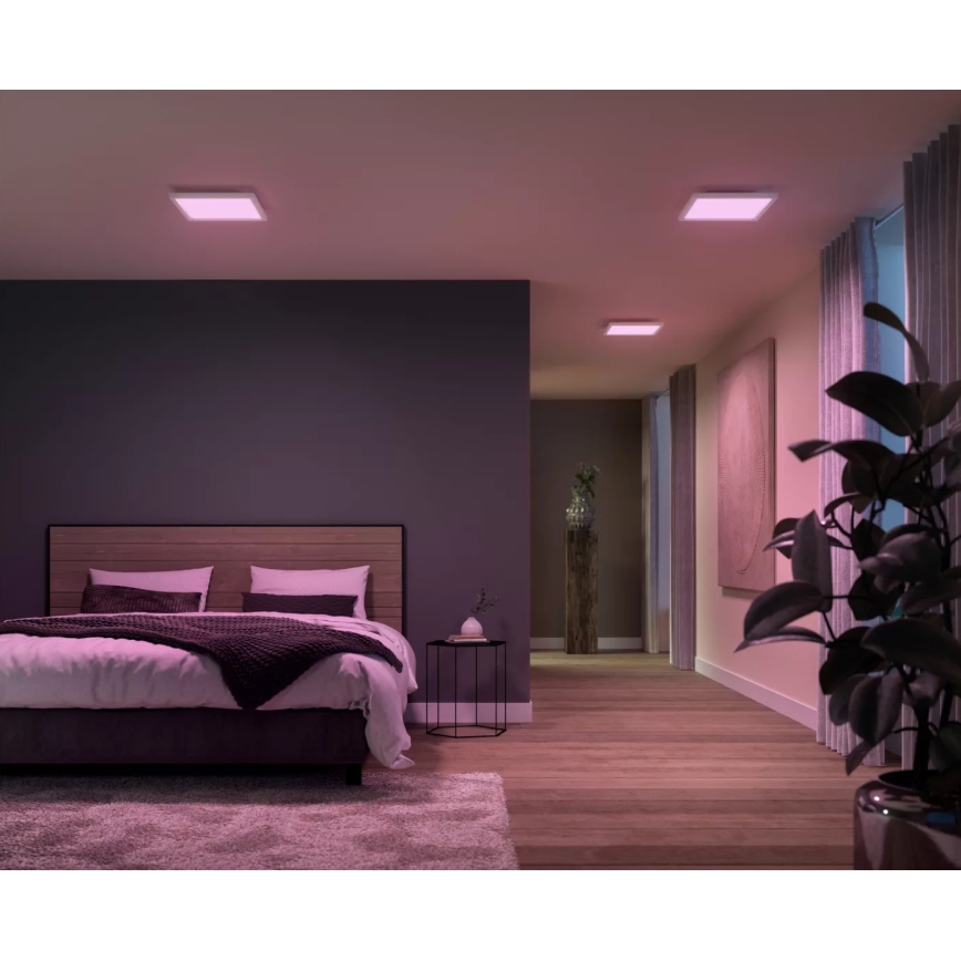 Philips - LED RGBW Himmennettävä kattovalo Hue SURIMU LED/27W/230V