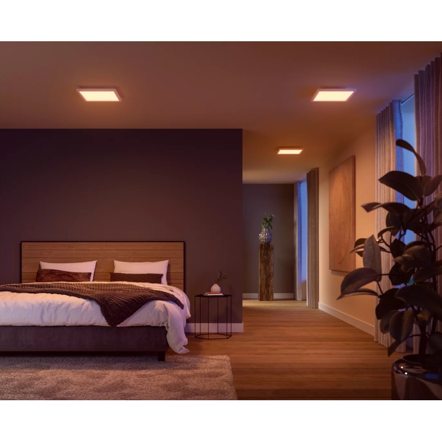 Philips - LED RGBW Himmennettävä kattovalo Hue SURIMU LED/27W/230V