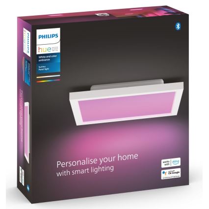 Philips - LED RGBW Himmennettävä kattovalo Hue SURIMU LED/27W/230V