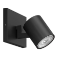 Philips - LED RGBW himmennettävä kohdevalaisin RUNNER 1xGU10/6,5W/230V 2700-6500K musta