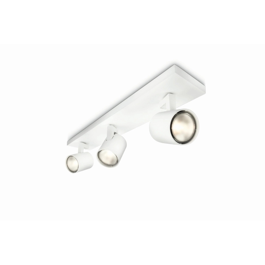 Philips - LED RGBW Himennettävä spottivalaisin RUNNER 3xGU10/6,5W/230V 2700-6500K valkoinen