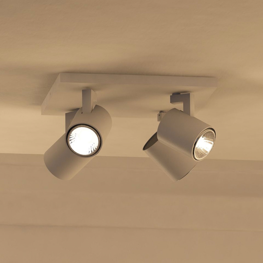 Philips - LED RGBW himmennettävä kohdevalaisin RUNNER 4xGU10/6,5W/230V 2700-6500K valkoinen