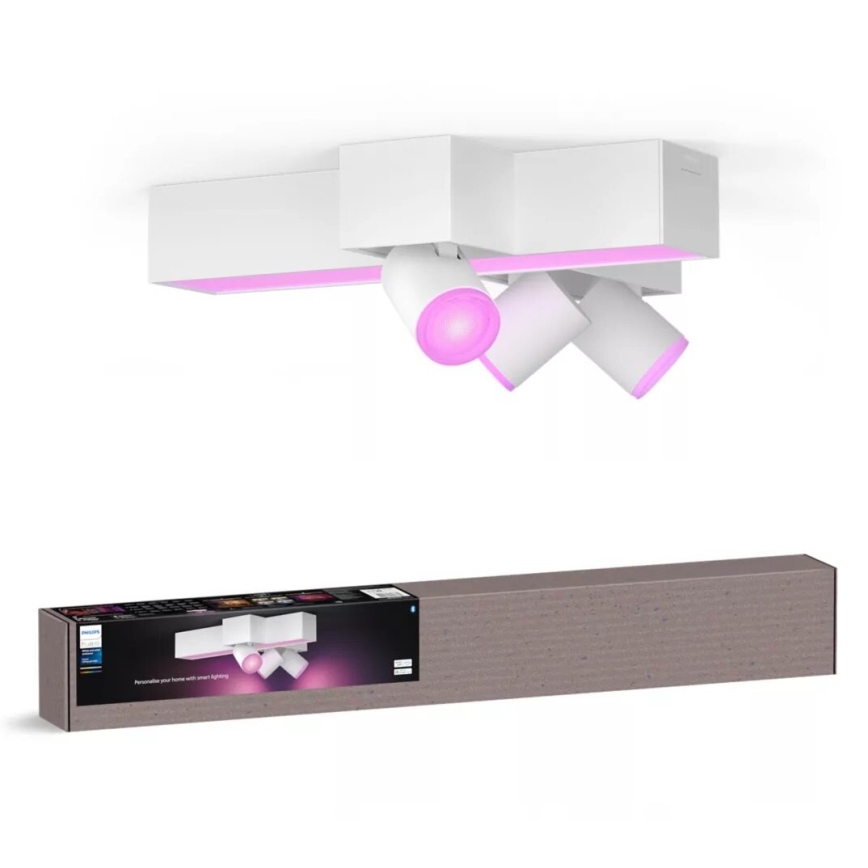 Philips - LED RGBW Himmennettävä kohdevalo Hue CENTRIS 3xGU10/4,2W/230V + LED/11W 2000-6500K