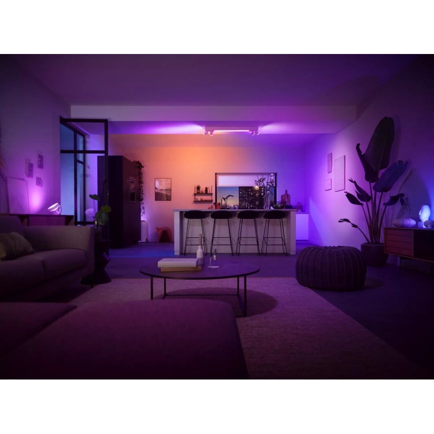 Philips - LED RGBW Himmennettävä kohdevalo Hue CENTRIS 4xGU10/4,2W/230V + LED/11W 2000-6500K