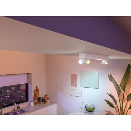Philips - LED RGBW Himmennettävä kohdevalo Hue CENTRIS 4xGU10/4,2W/230V + LED/11W 2000-6500K