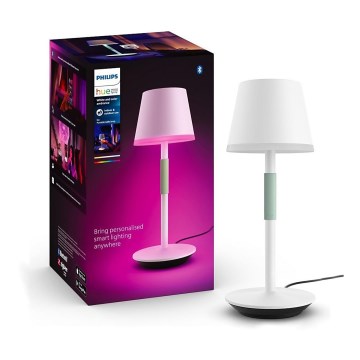 Philips-LED RGBW Himmennettävä kosketuslamppu Hue GO LED/6,2W/230V 2000-6500K IP54