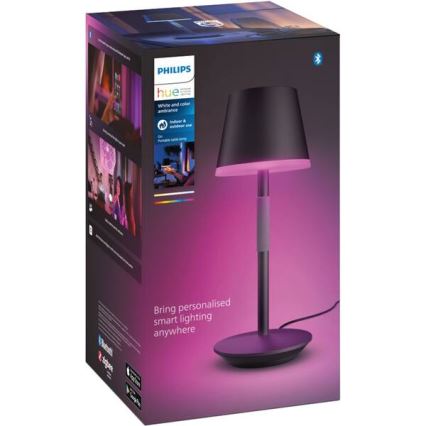 Philips-LED RGBW Himmennettävä kosketuslamppu Hue GO LED/6,2W/230V 2000-6500K IP54
