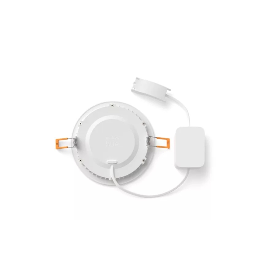 Philips - LED RGBW himmennettävä kylpyhuoneen upotettava alasvalaisin Hue SLIM LED/12W/230V 1000-20000K valkoinen IP44