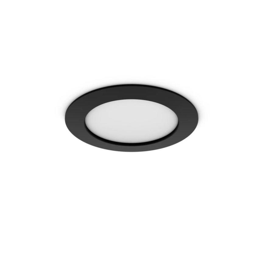 Philips - himmennettävä LED RGBW kylpyhuoneen alasvalaisin Hue SLIM LED/12W/230V 1000-20000K musta IP44