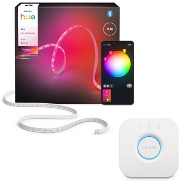 Philips - LED RGBW himmennettävä nauha Hue FLUX 3m LED/29W/230V 2200-6500K + Hue-silta