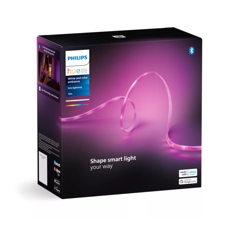 Philips - Hue WHITE AND COLOR AMBIANCE RGBW himmennettävä LED-valonauha 10m LED/20W/230V 2000-6500K