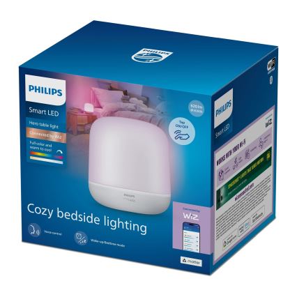 Philips - LED RGBW himmennettävä kosketusohjattu pöytälamppu SMART LED/9W/230V 2200-6500K Wi-Fi