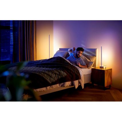 Philips - LED RGBW Himmennettävä pöytävalaisin Hue SIGNE LED/11,8W/230V 2000-6500K