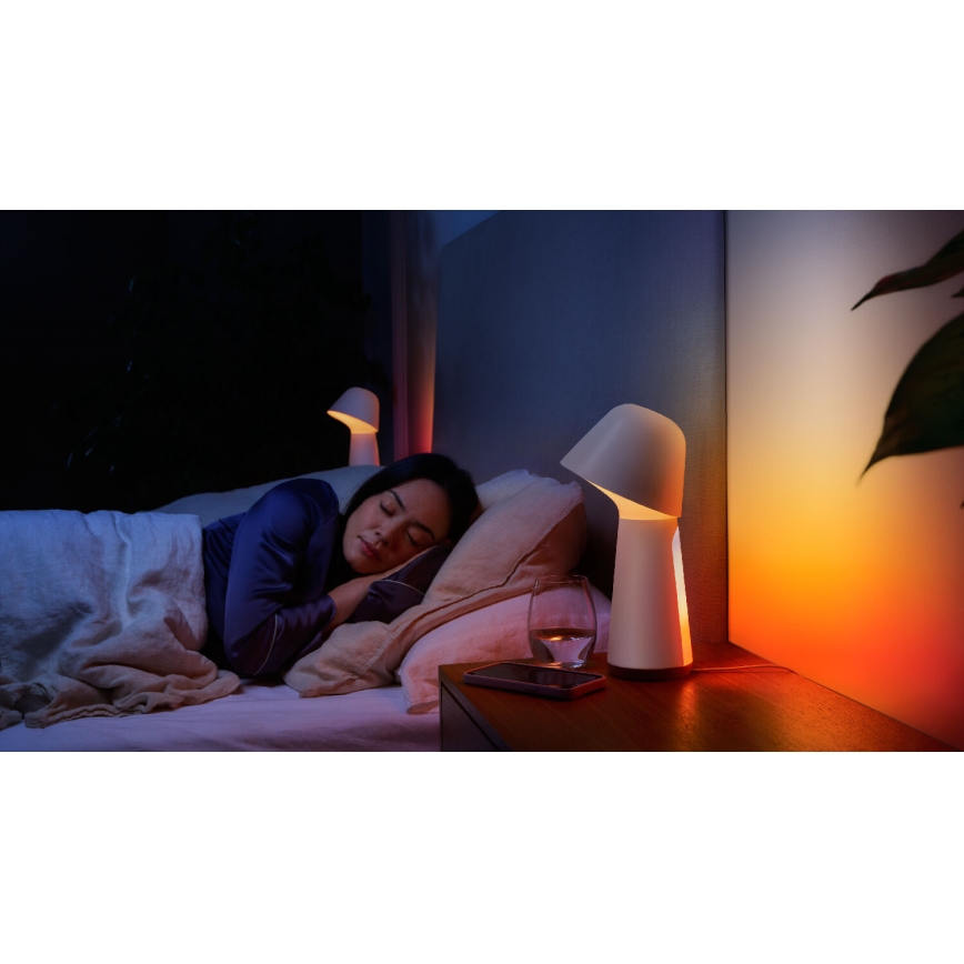 Philips - LED RGBW Himmennettävä pöytävalaisin Hue TWILIGHT LED/13,4W/230V 2000-6500K