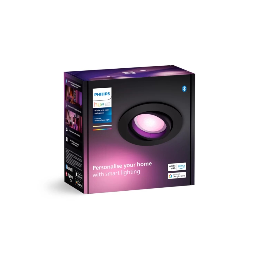 Philips - LED RGBW Himmennettävä riippuva kattovalaisin Hue CENTURA 1xGU10/4,2W/230V 2000-6500K