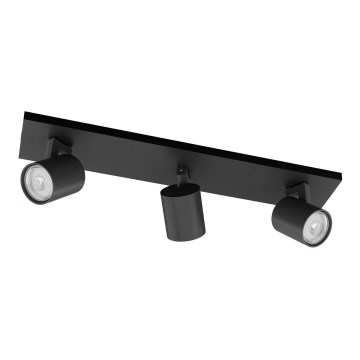 Philips - LED RGBW himmennettävä spottivalaisin RUNNER 3x GU10/6,5 W/230 V 2700–6500 K musta