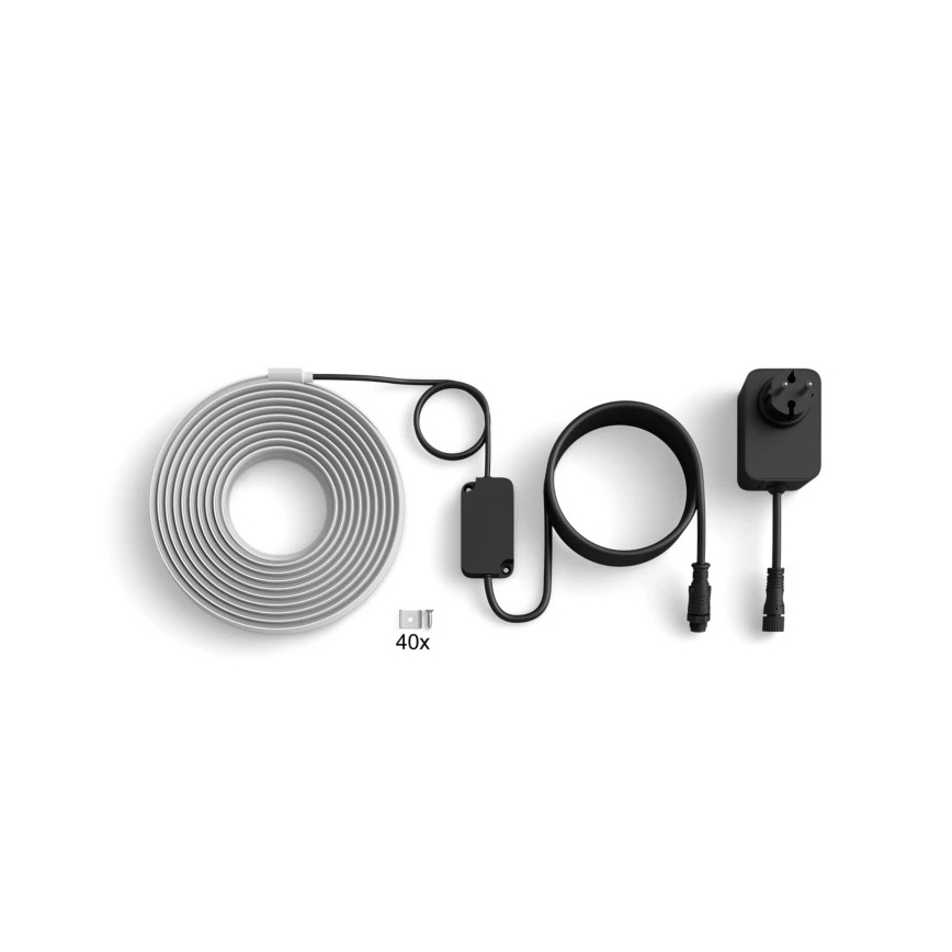 Philips -LED RGBW himmennettävä ulkokäyttöinen LED-valonauha Hue FLUX 10m LED/30W/230V 2200-6500K IP67
