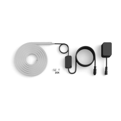 Philips - Hue NEON 5m RGBW himmennettävä ulkokäyttöinen LED-nauha LED/30W/230V 2200-6500K IP67 + liiketunnistin