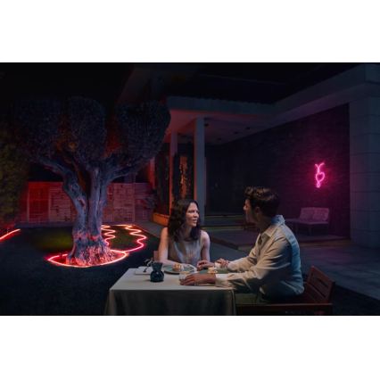 Philips - Hue NEON LED RGBW himmennettävä ulkokäyttöinen nauha 10m LED/30W/230V 2200-6500K IP67