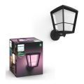 Philips - LED RGBW himmennettävä ulkokäyttöön tarkoitettu seinävalaisin Hue ECONIC LED/15W/230V IP44