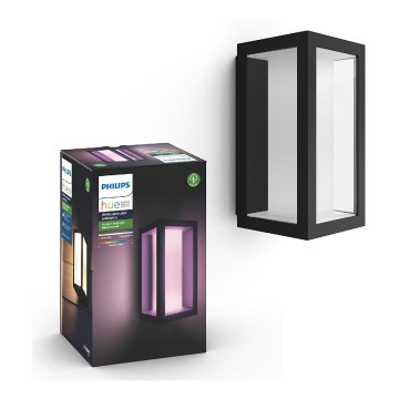 Philips - LED RGBW Himmennettävä ulkoseinävalaisin Hue IMPRESS 2xLED/8W/230V 2000-6500K IP44