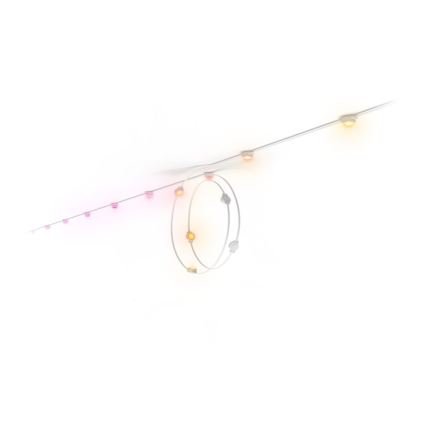 Philips - LED RGBW himmennettävä ulkovaloketju Hue FESTAVIA 32xLED 18m 1000-20000K IP65