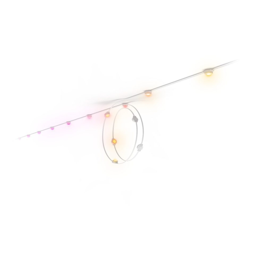 Philips - LED RGBW himmennettävä ulkovaloketju Hue FESTAVIA 32xLED 18m 1000-20000K IP65