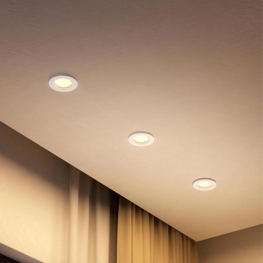 Philips - LED RGBW himmennettävä alakattoon upotettava valaisin PERIDOT 1xGU10/6,5W/230V 2700-6500K valkoinen