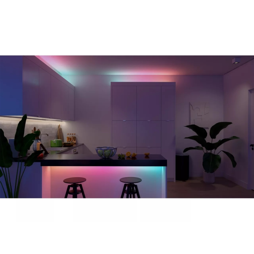 Philips - himmennettävä LED RGBW-valonauha Hue ESSENTIAL White And Color Ambiance 5m LED/19W/230V 2200-6500K