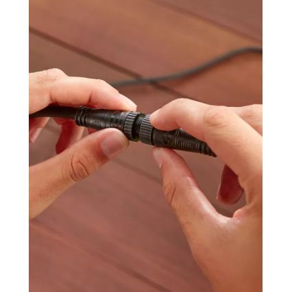 Philips - LED RGBW Jatkettava himmennettävä ulkovaloketju Hue FESTAVIA 30xLED 21m IP65