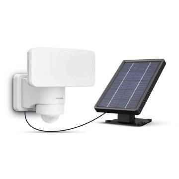 Philips - LED-seinäaurinkovalaisin anturilla TYLUS LED/6W/3,7V 3000K IP44