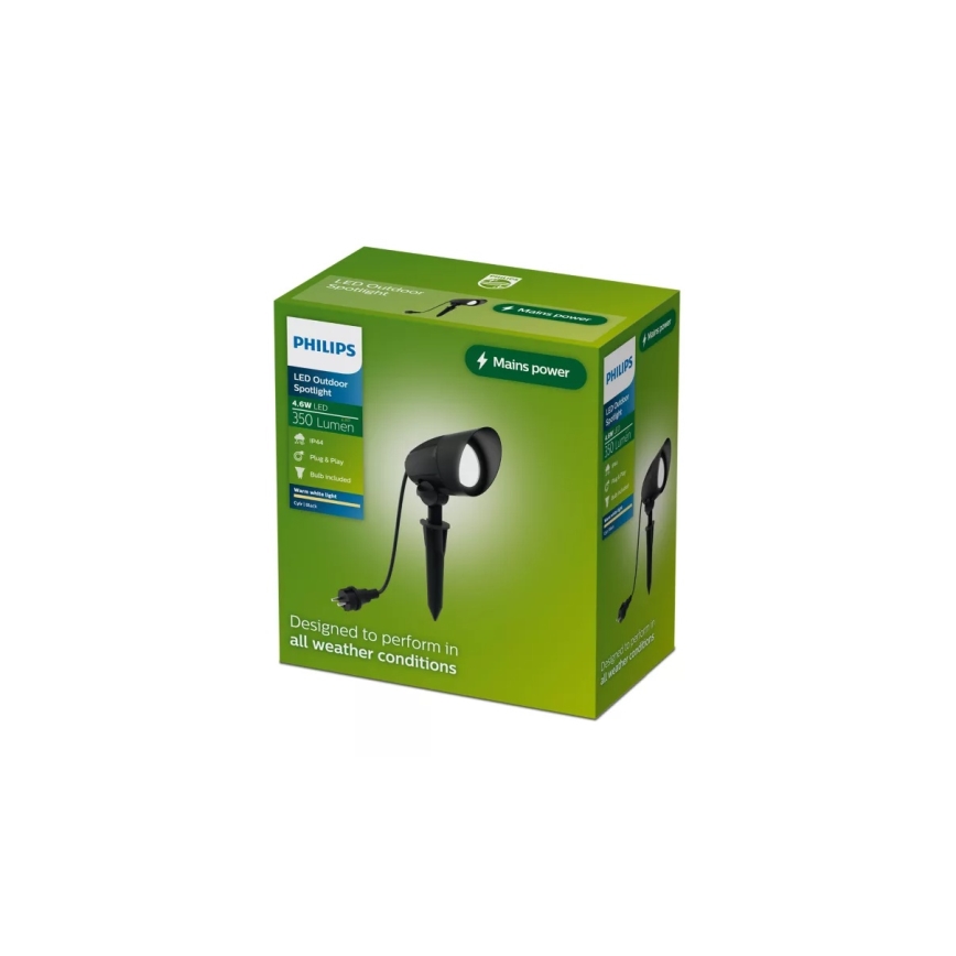 Philips - LED-ulkokohdevalaisin CYLR LED/4,6W/230V 2700K IP44