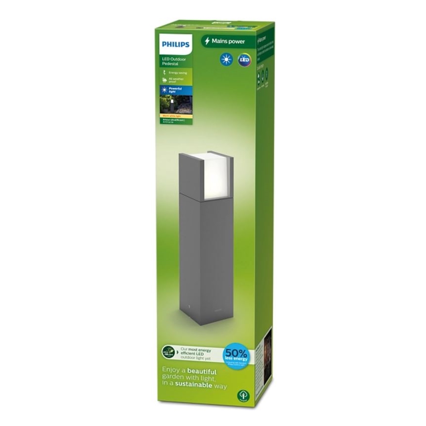 Philips - LED-ulkolamppu ARBOUR LED/3,8W/230V 40 cm 2700K IP44