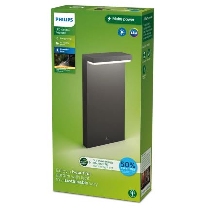 Philips - LED-ulkolamppu BUSTAN LED/3,8W/230V 2700K 40 cm IP44