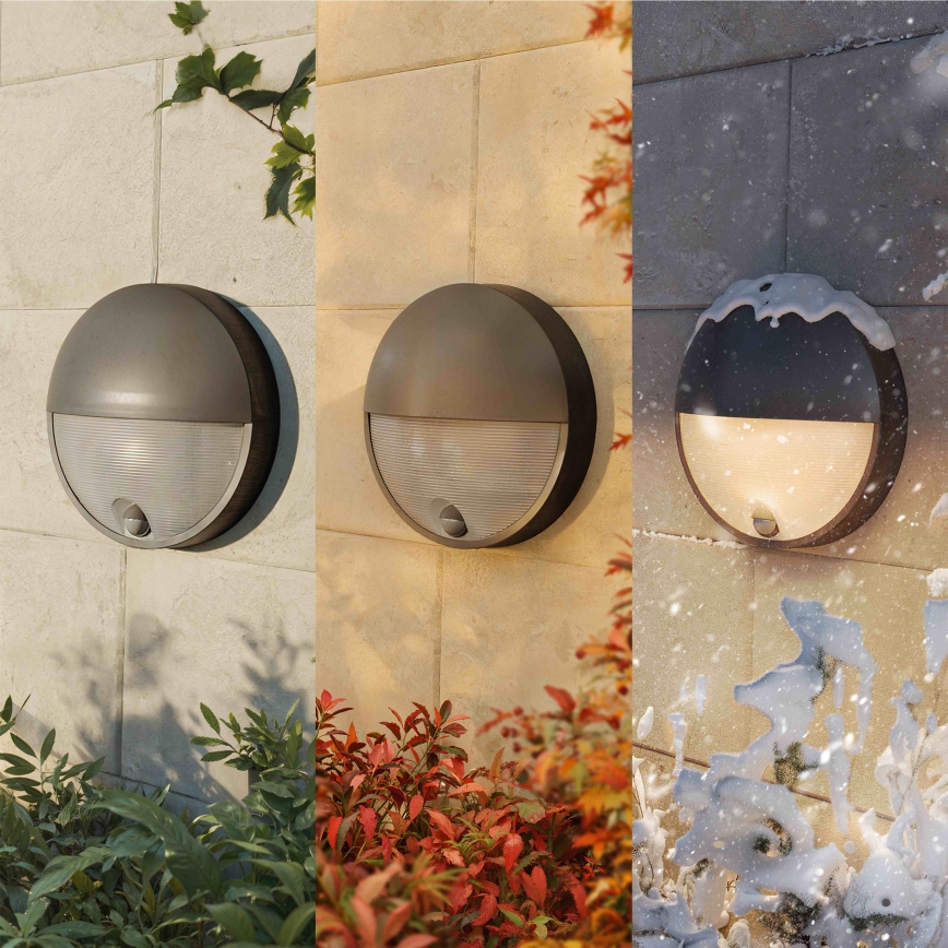 Philips - CAPRICORN LED-ulkoseinävalaisin liiketunnistimella, 4,3W/230V, IP44