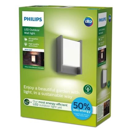Philips - LED-ulkoseinävalaisin LED/3,8W/230V 3000K IP44