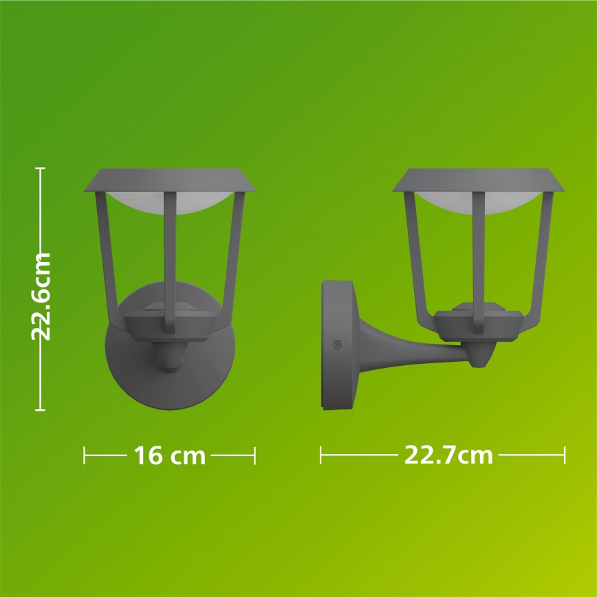 Philips - LED-ulkoseinävalaisin NUVY LED/4,3W/230V 2700K IP44