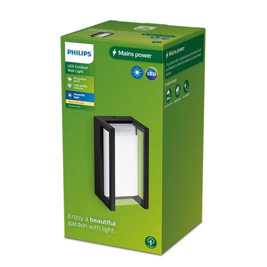 Philips - LED-ulkoseinävalaisin PYRONA LED/12W/230V IP44
